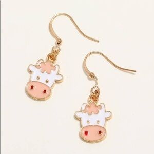 3/$30 💛 Cow Charm Earrings